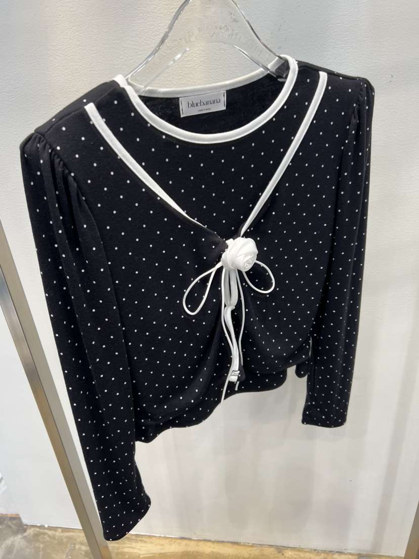 BLUE BANANA東大門代購女士新款時尚職業26春季人氣長袖T恤BLUE BANANA長袖T恤