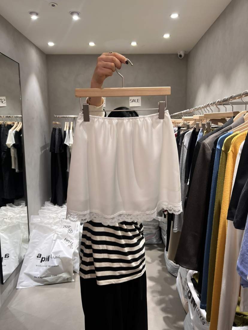 X-MOOD韓國直郵女士新款26春季熱賣休閑人氣時尚推薦短裙X-MOOD短裙