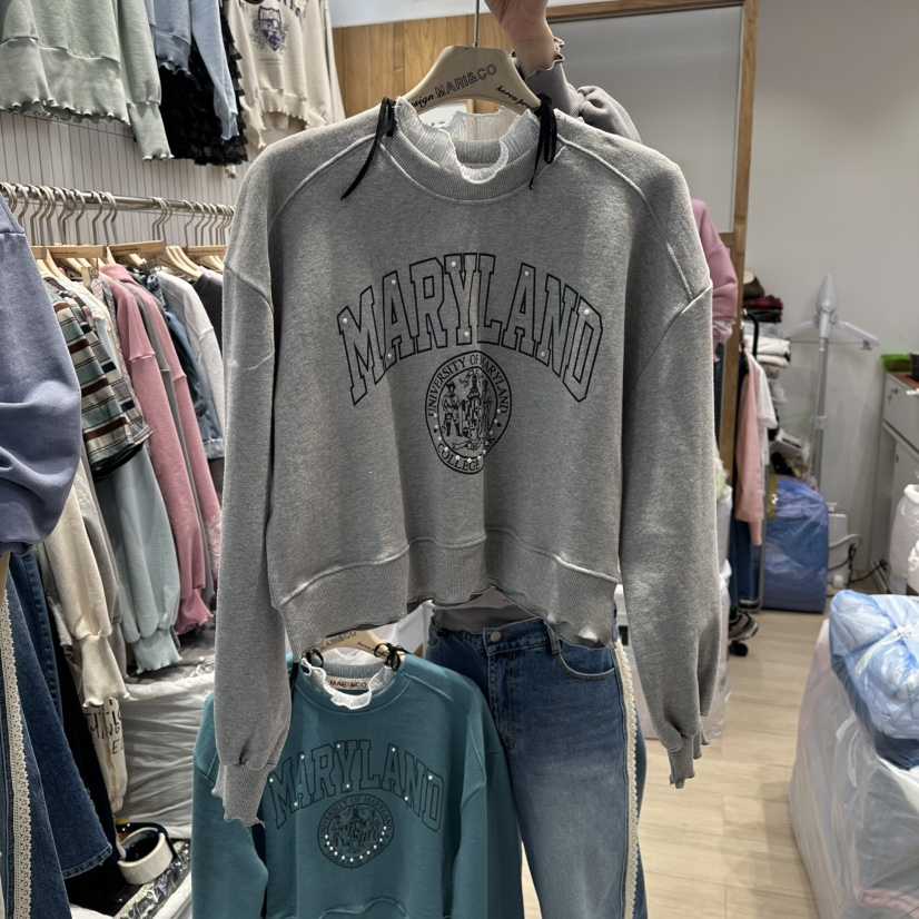 MARI CO韓國直郵女士新款人氣職業推薦時尚熱賣休閑衛衣MARI CO衛衣