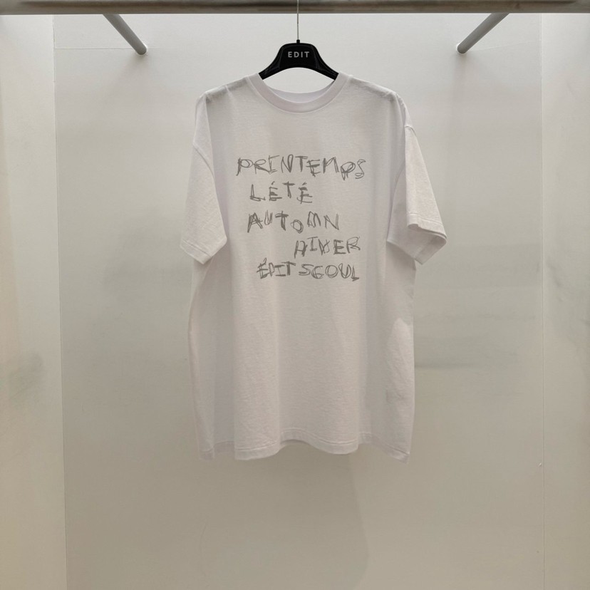 EDIT東大門代購女裝新品推薦職業26春季時尚熱賣人氣休閑T恤EDITT恤