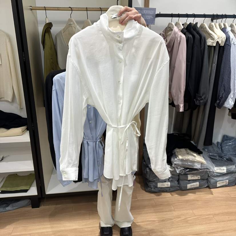 MUYBIEN東大門代購女士新品休閑人氣26春季時尚襯衫蕾絲衫MUYBIEN襯衫/蕾絲衫