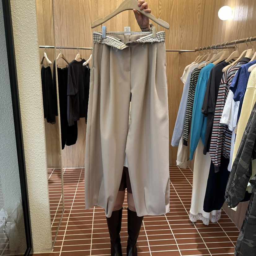 CHOI-L東大門代購女裝新款熱賣推薦休閑職業26春季休閑褲CHOI休閑褲