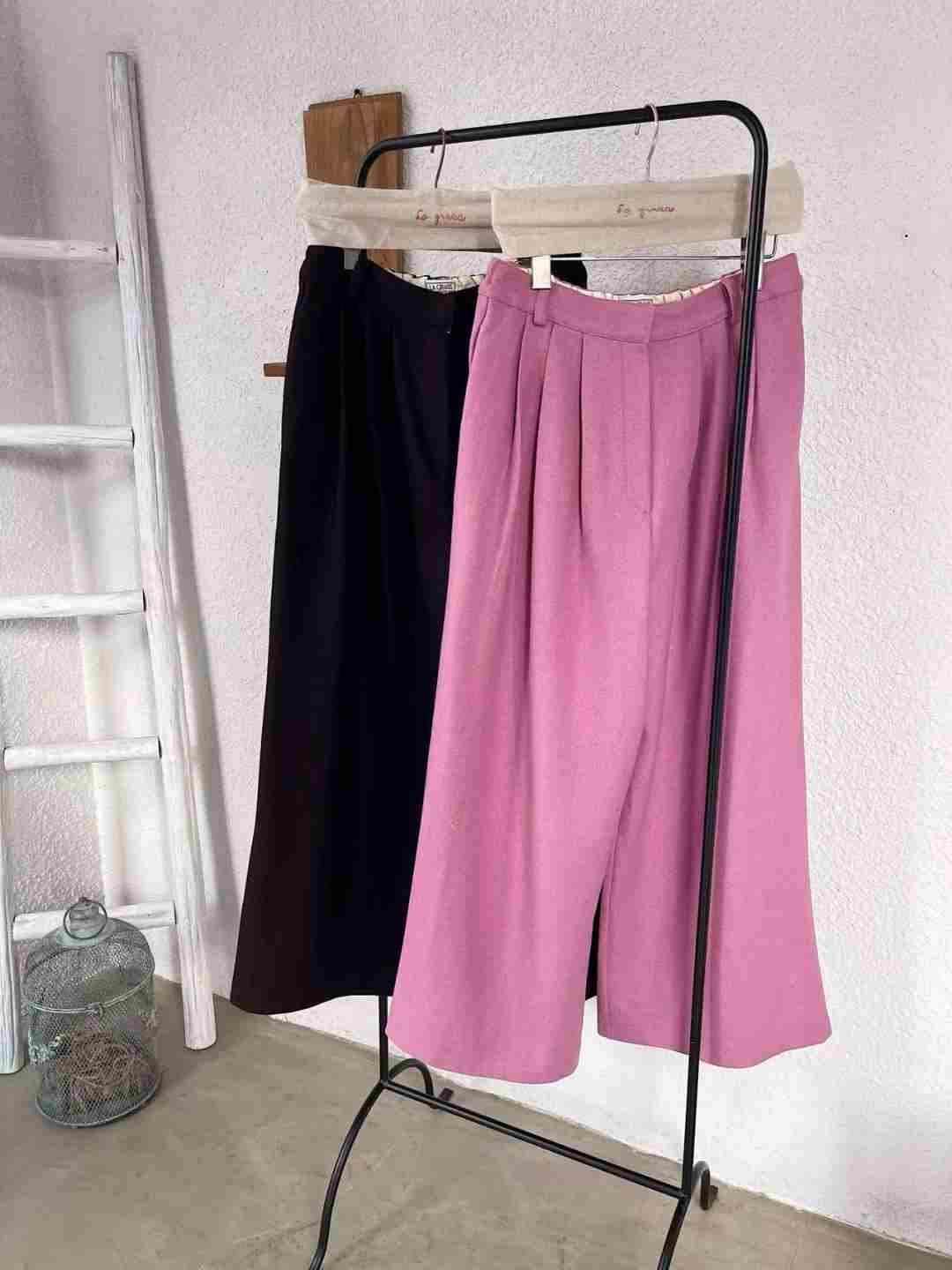 LAGRASS韓國直郵女裝新款26春夏休閑人氣職業熱賣推薦休閑褲LAGRASS休閑褲