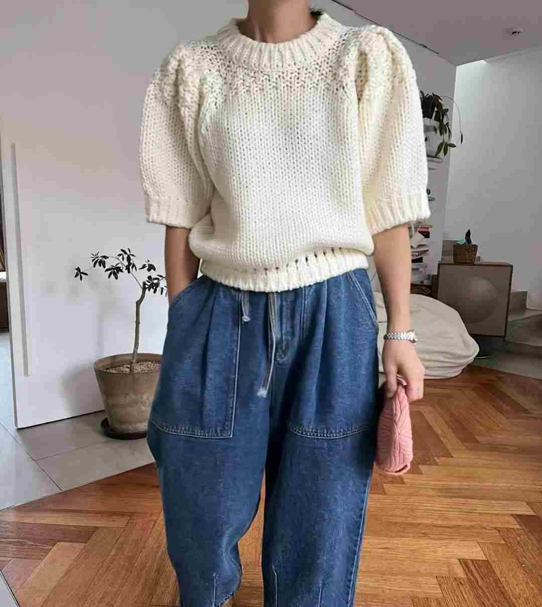 LAGRASS東大門實拍女士新品人氣時尚休閑26春夏熱賣針織衫LAGRASS針織衫