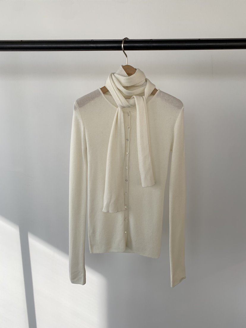 UNDERSON東大門代購女士新款真品職業熱賣時尚針織衫圍巾UNDERSON針織衫