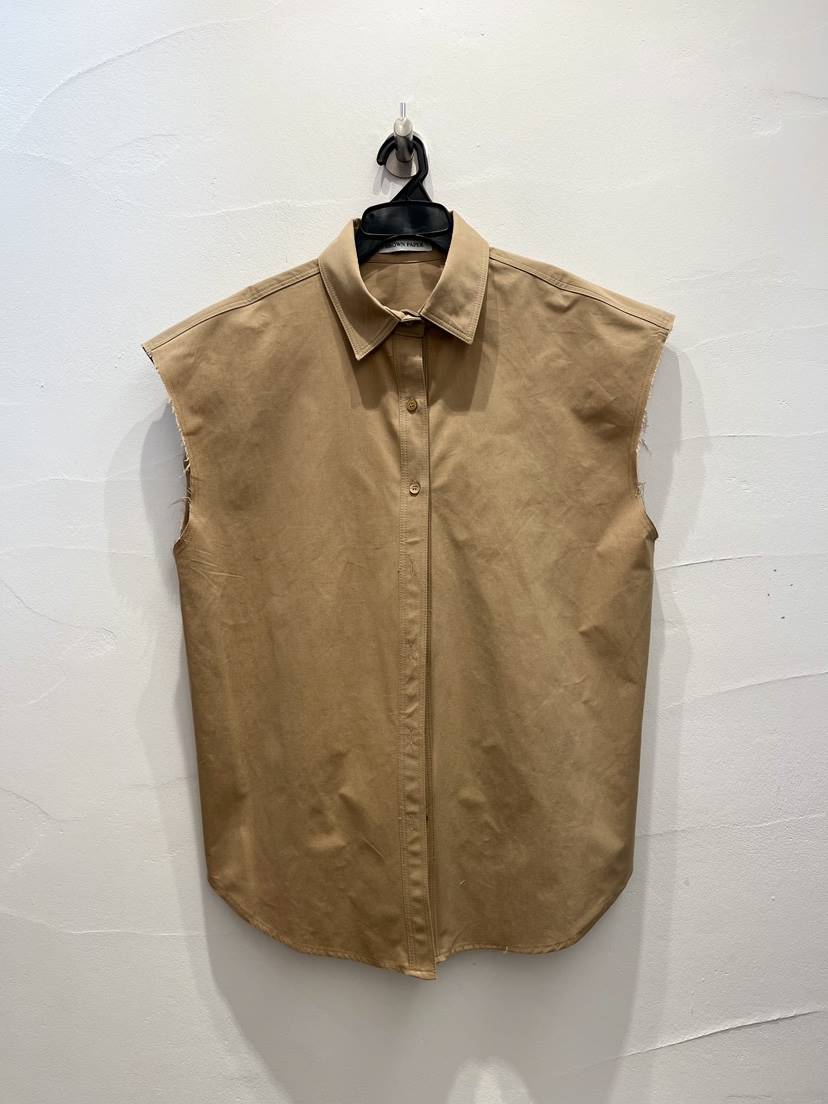 BROWN PAPER-S東大門代購女士新品26春夏真品休閑熱賣馬甲BROWN PAPER-S馬甲