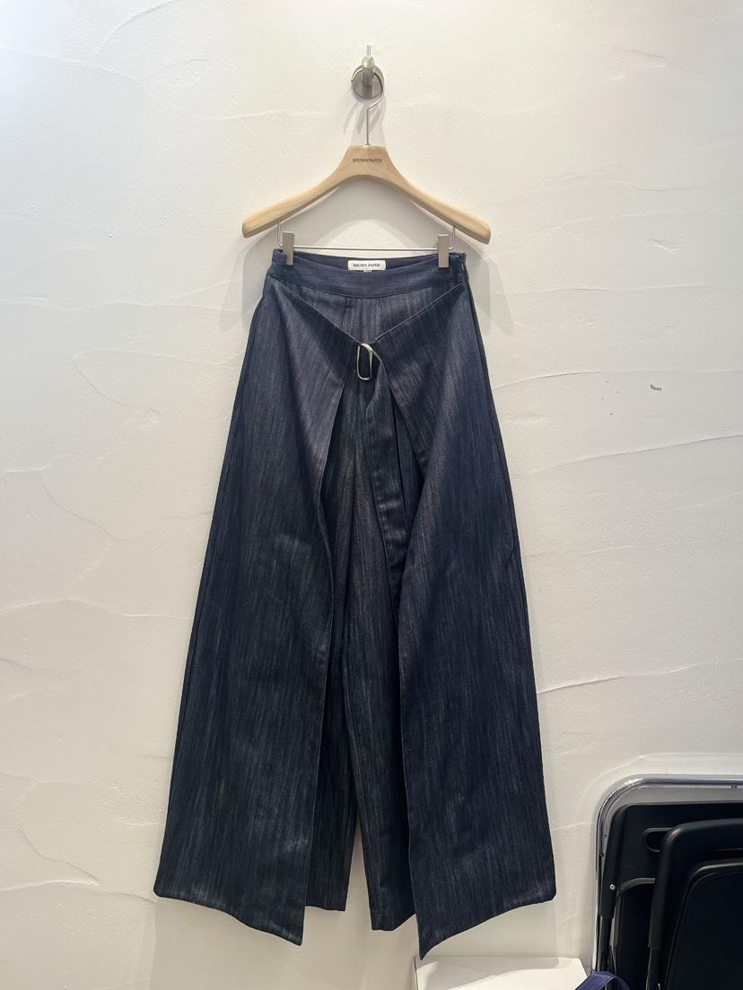 BROWN PAPER-S韓國直郵女裝新款人氣休閑26春夏真品牛仔褲BROWN PAPER-S牛仔褲