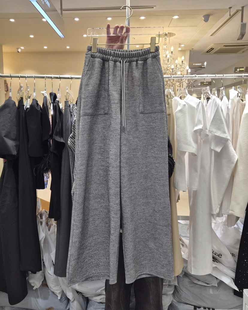 WORK SHOP東大門實拍女裝新款推薦時尚26春夏人氣休閑褲Work_shop休閑褲