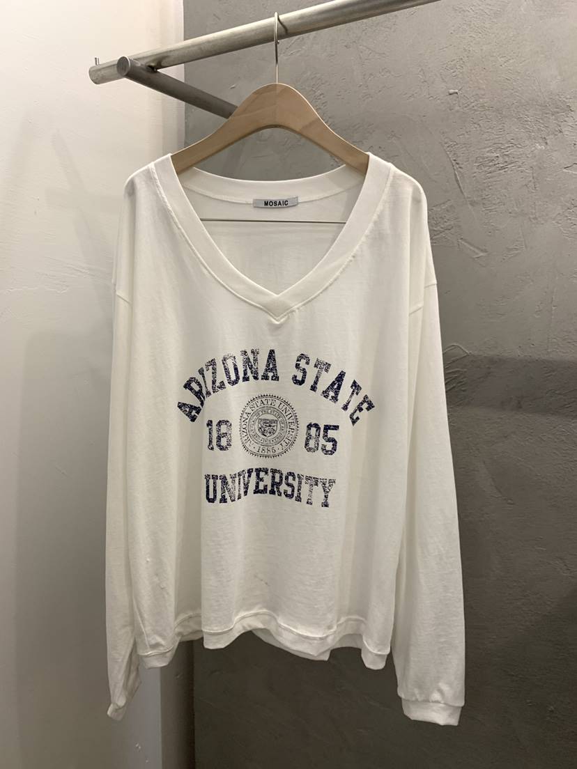 MOSAIC東大門實拍女士新品真品人氣推薦職業熱賣時尚長袖T恤MOSAIC長袖T恤