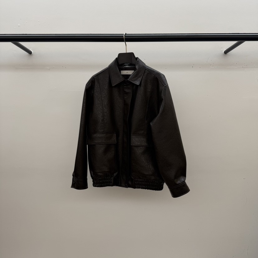 ID韓國直郵女士新品熱賣職業真品推薦人氣休閑26春夏夾克皮革ID夾克