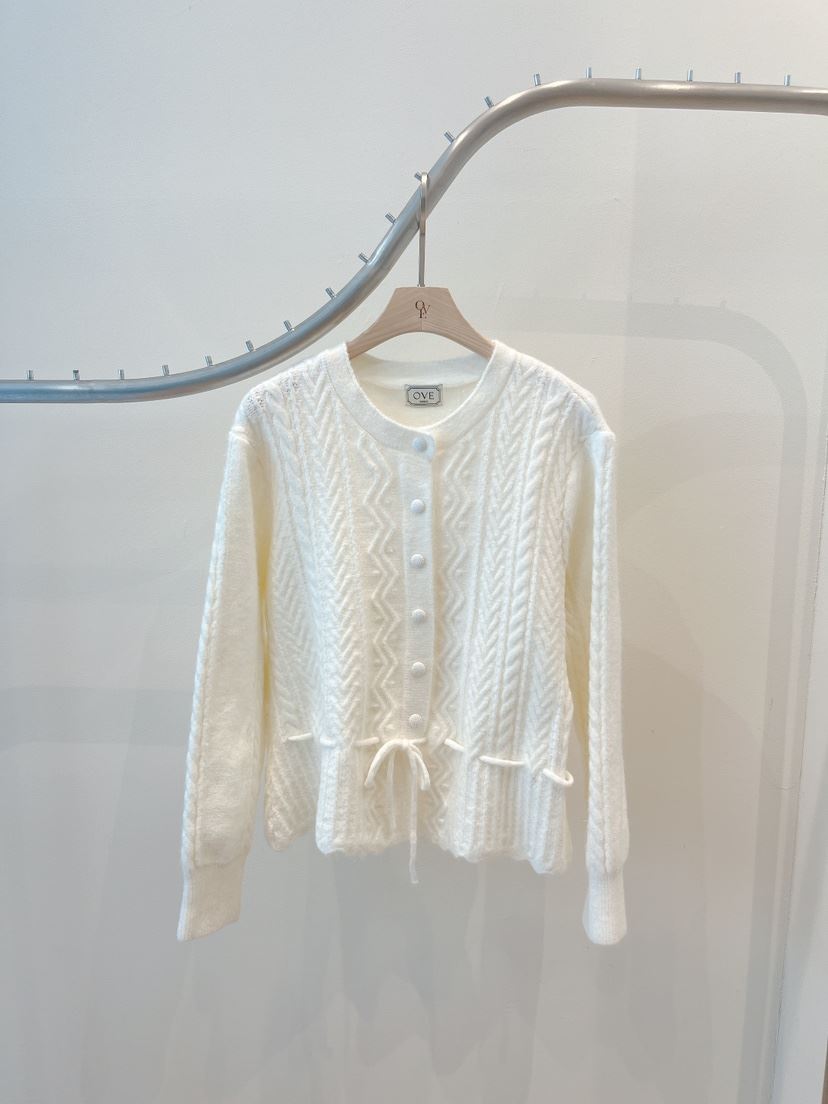 OVE東大門直郵女士新款推薦人氣熱賣時尚休閑職業26春季針織衫OVE針織衫