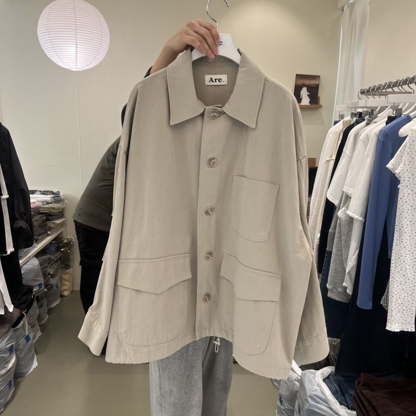 ARE韓國代購女士新款真品推薦26春夏職業人氣熱賣休閑夾克ARE YOU/ARE夾克