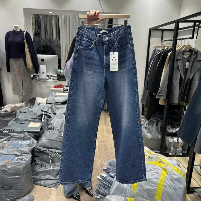 BRUNI/RICOTTA東大門代購女裝新款職業時尚推薦人氣牛仔褲BRUNI/RICOTTA牛仔褲