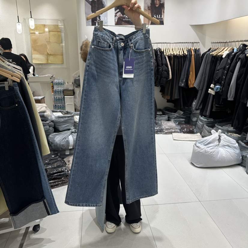 BLUEI-D/N SHARP東大門直郵女裝新款時尚熱賣26春夏牛仔褲Blue i-d/N SHARP牛仔褲