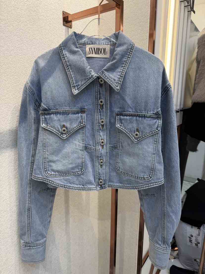 SYMBOL東大門實拍女士新款真品人氣職業推薦26春夏夾克短款SYMBOL夾克