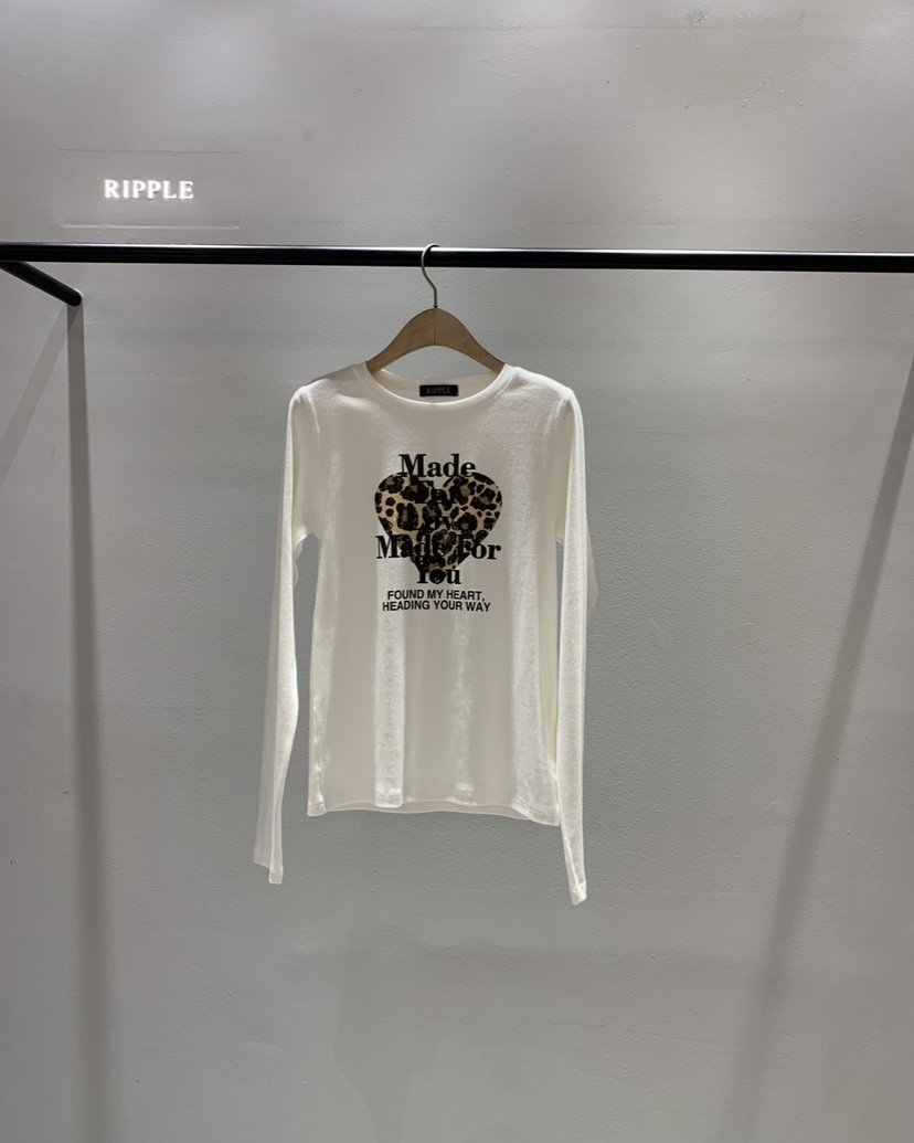 RIPPLE-P東大門實拍女裝新款推薦真品時尚職業人氣長袖T恤RIPPLE-P長袖T恤