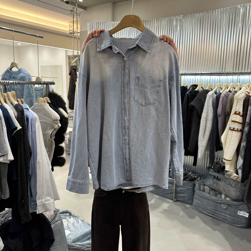 ALEGRE韓國代購女裝新品人氣時尚職業熱賣推薦襯衫蕾絲衫ALEGRE襯衫/蕾絲衫