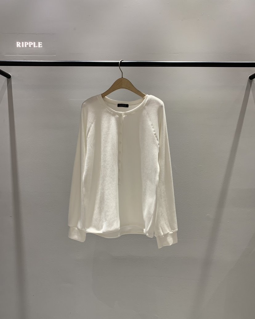 RIPPLE-P東大門實拍女裝新品熱賣時尚26春夏推薦長袖T恤RIPPLE-P長袖T恤