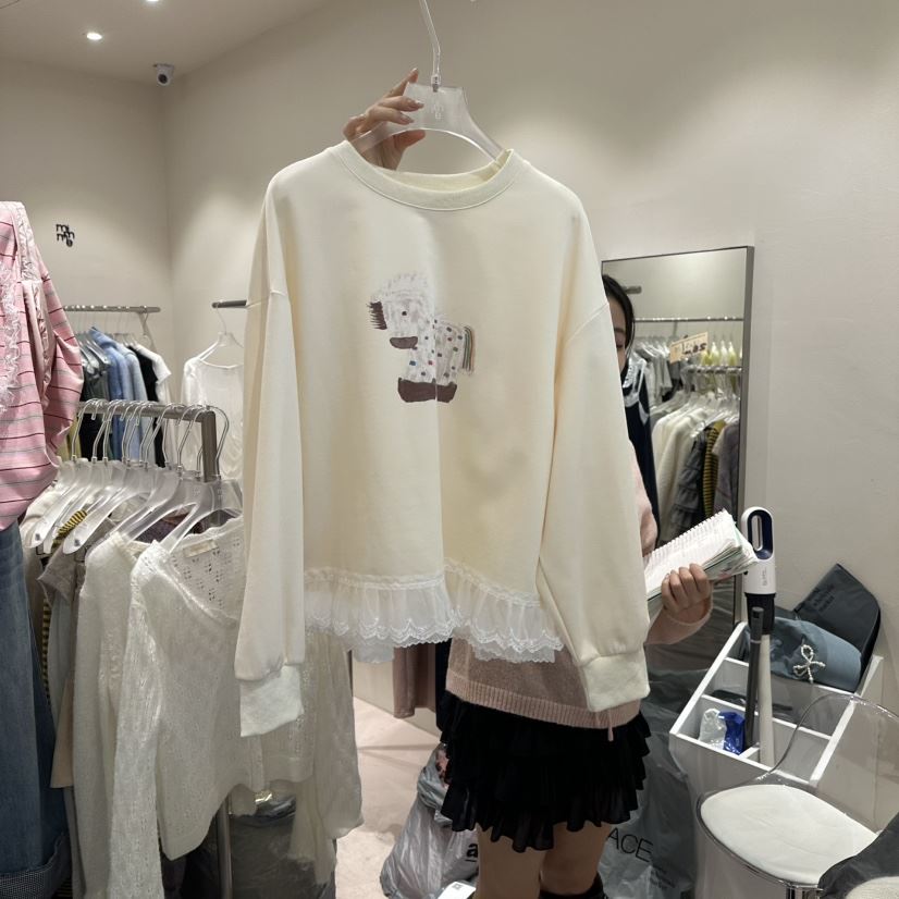 MIMME/LOOKK韓國代購女裝新款26春夏人氣真品休閑時尚衛衣MIMME/LOOKK衛衣