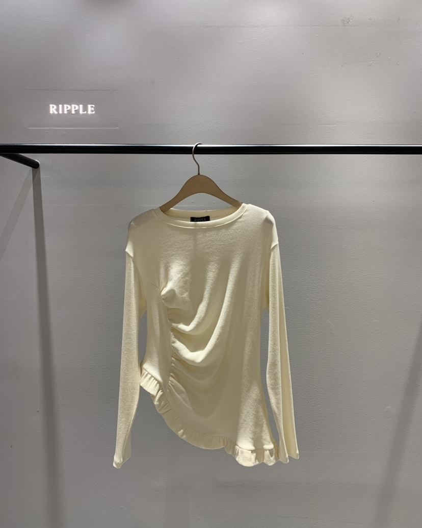 RIPPLE-P東大門直郵女裝新品時尚職業人氣熱賣真品長袖T恤RIPPLE-P長袖T恤