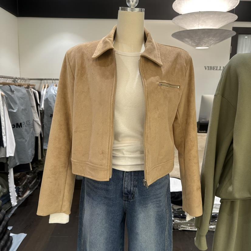 VIBELLE東大門實拍女士新品職業推薦26春夏休閑真品熱賣夾克VIBELLE夾克