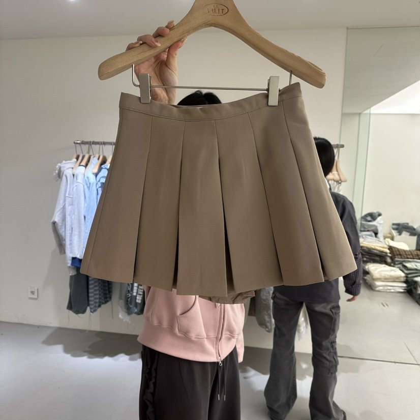 VAULT東大門代購女士新品人氣職業真品推薦時尚裙褲百褶褶裙VAULT裙褲