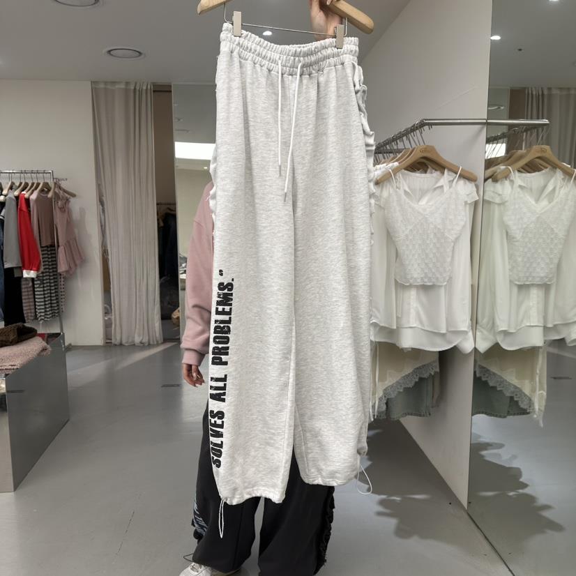 VAULT東大門實拍女裝新品人氣職業推薦休閑真品休閑褲荷葉邊VAULT休閑褲