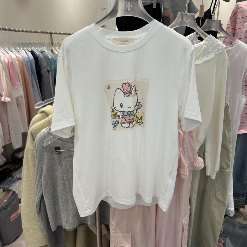 MIMME/LOOKK東大門實拍女裝新款時尚推薦真品熱賣休閑T恤MIMME/LOOKKT恤