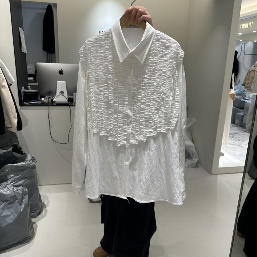 BEENS東大門直郵女裝新款人氣休閑時尚熱賣襯衫蕾絲衫荷葉邊BEENS襯衫/蕾絲衫