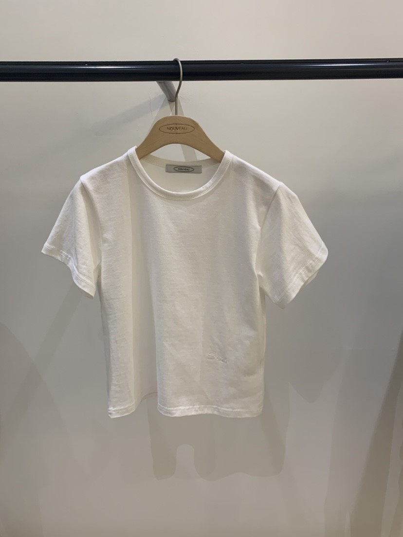 NOUVEAU東大門直郵女士新款休閑真品人氣職業推薦T恤刺繡NOUVEAUT恤