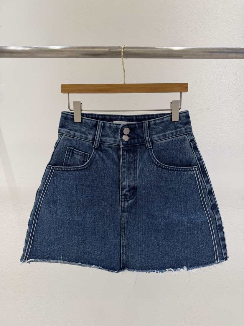 KC MARKET韓國直郵女士新款職業時尚26春夏休閑真品短裙KC MARKET短裙