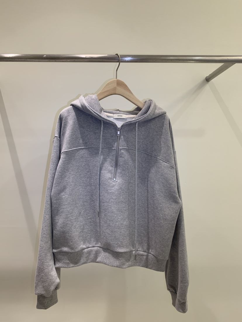 ZITTEN東大門代購女裝新款休閑職業真品推薦衛衣連帽衫拉鏈ZITTEN衛衣
