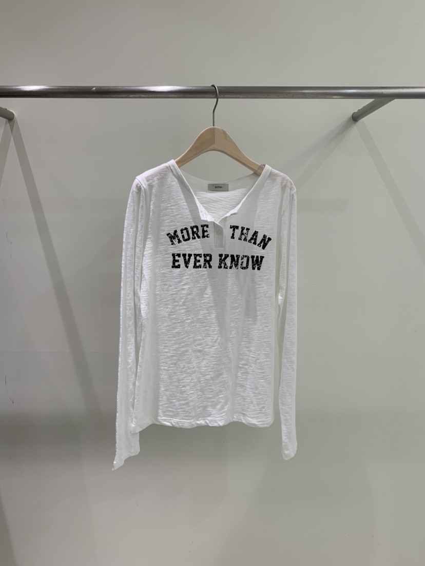 ZITTEN韓國直郵女士新款時尚推薦真品26春夏休閑熱賣長袖T恤ZITTEN長袖T恤