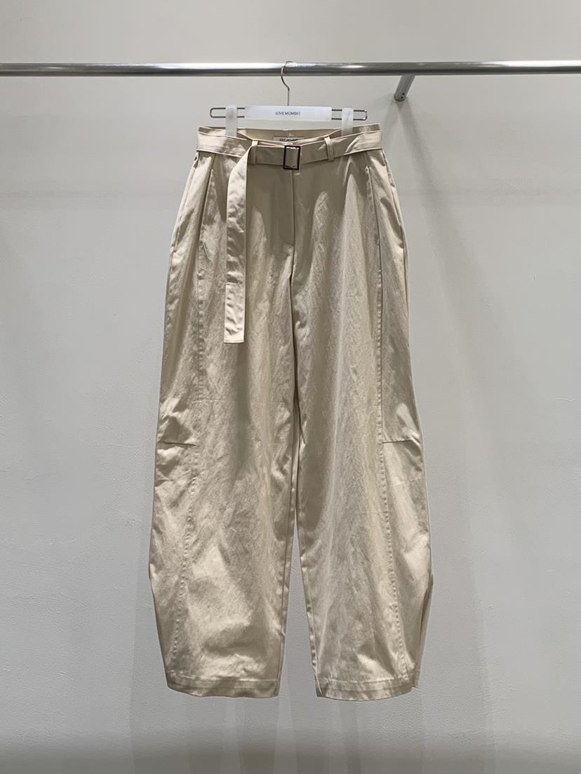 LOVE MOMENT韓國直郵女裝新款時尚真品26春夏休閑褲腰帶LOVE MOMENT休閑褲