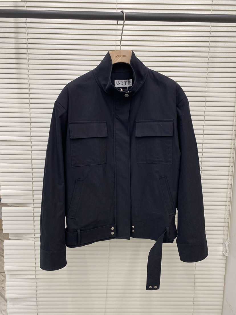 AND THE東大門直郵女裝新品真品休閑人氣職業時尚26春夏夾克AND THE夾克