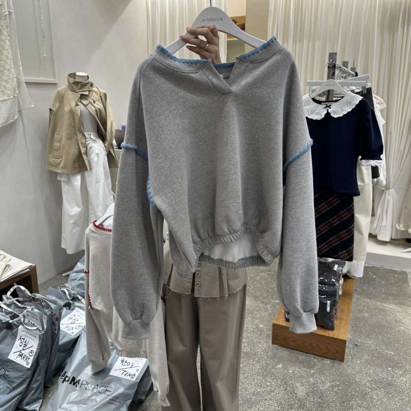 AFTERNOON東大門實拍女士新品人氣推薦職業休閑熱賣時尚衛衣AFTERNOON衛衣