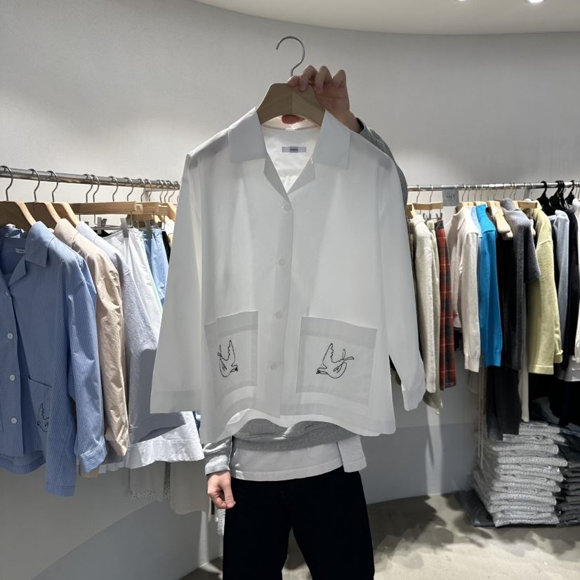 ROOM K-P東大門實拍女裝新品人氣時尚推薦襯衫蕾絲衫刺繡ROOM K襯衫/蕾絲衫