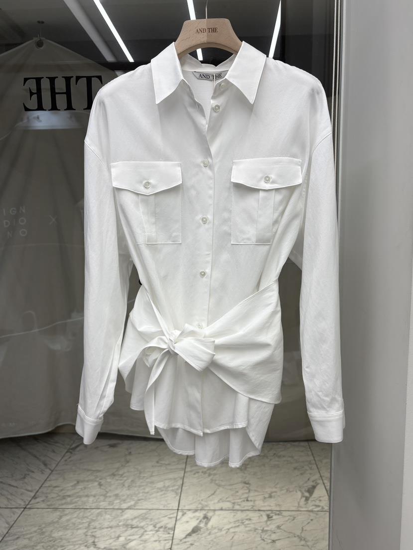 AND THE韓國直郵女士新款時尚職業休閑真品26春夏套裝圍巾AND THE套裝