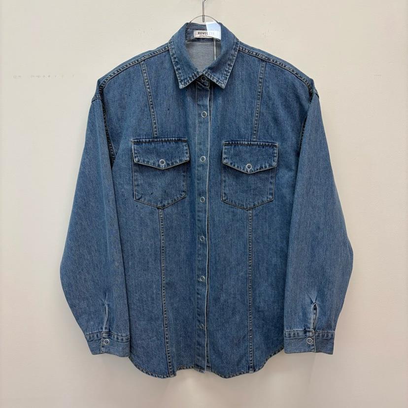 REVE CITE-L韓國代購女士新品時尚職業推薦熱賣襯衫蕾絲衫REVE CITE-L襯衫/蕾絲衫