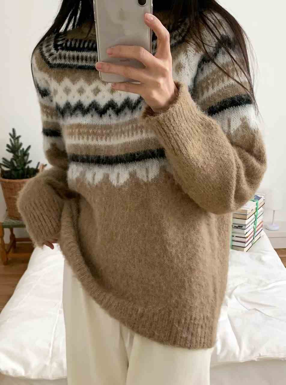 BLUSHER東大門直郵女士新品推薦時尚真品26春夏職業人氣毛衣BLUSHER毛衣