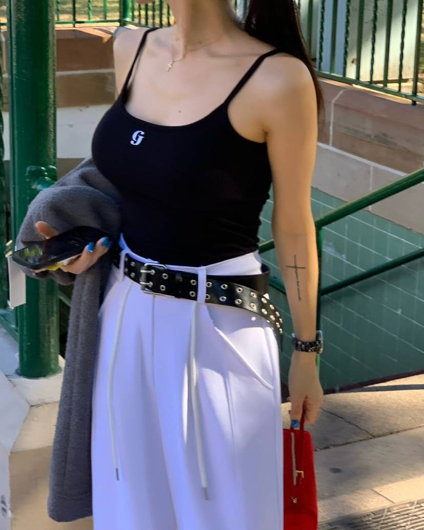 REVE CITE-L東大門代購女士新品時尚26春夏推薦吊帶背心REVE CITE-L吊帶/背心