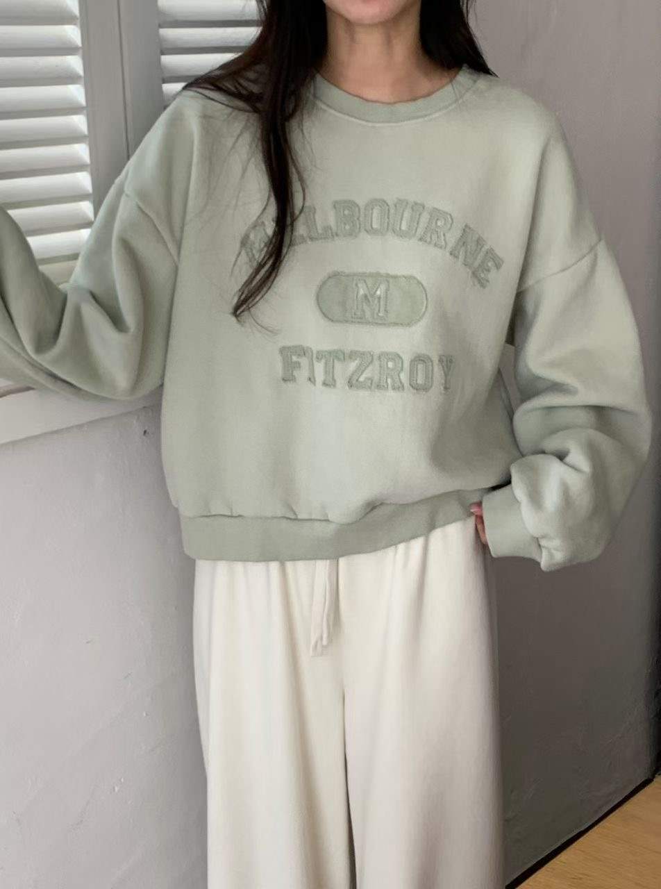 BLUSHER東大門實拍女士新品人氣職業時尚真品熱賣26春夏衛衣BLUSHER衛衣