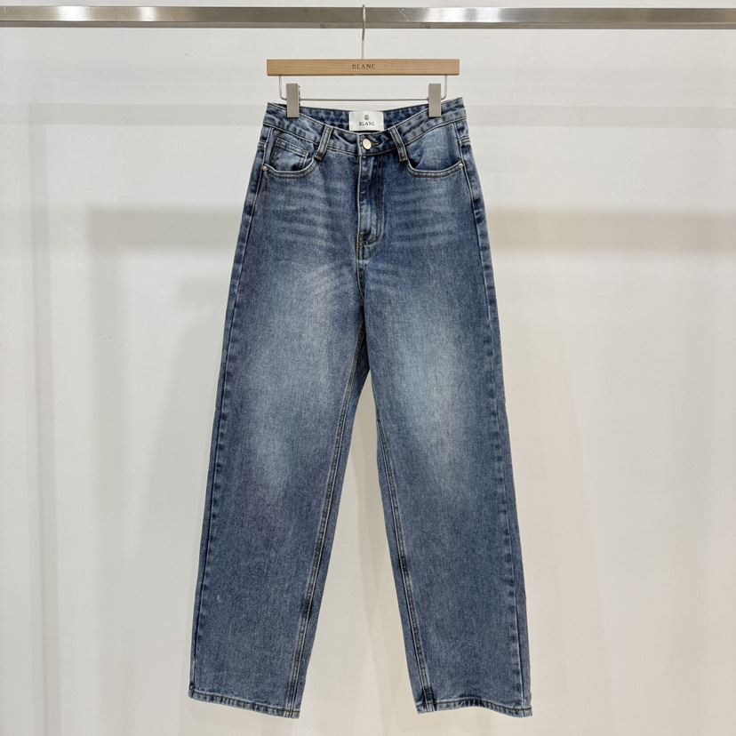 BLANC-A韓國直郵女士新款推薦真品26春夏人氣熱賣牛仔褲BLANC-A牛仔褲