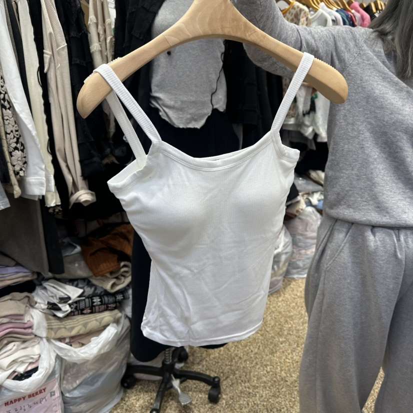 HAPPYBERRY韓國代購女士新品真品時尚職業人氣26春夏吊帶背心HAPPYBERRY吊帶/背心