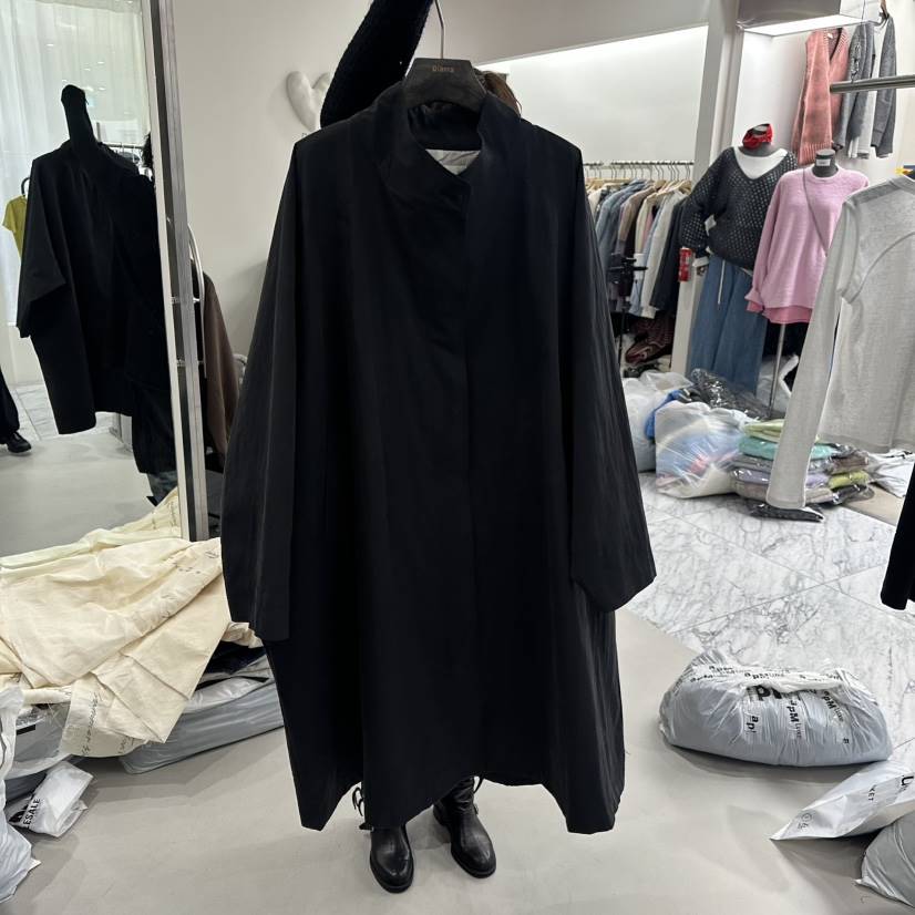 DIARRA東大門代購女士新款休閑推薦真品職業熱賣長款風衣DIARRA長款風衣