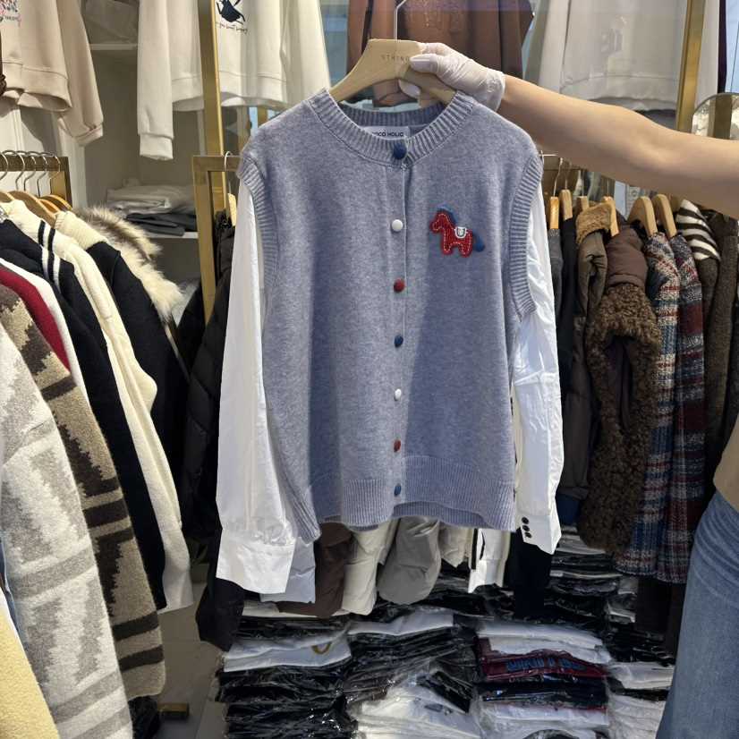 COCO HOLIC韓國直郵女士新品真品時尚26春夏推薦襯衫蕾絲衫COCO HOLIC襯衫/蕾絲衫