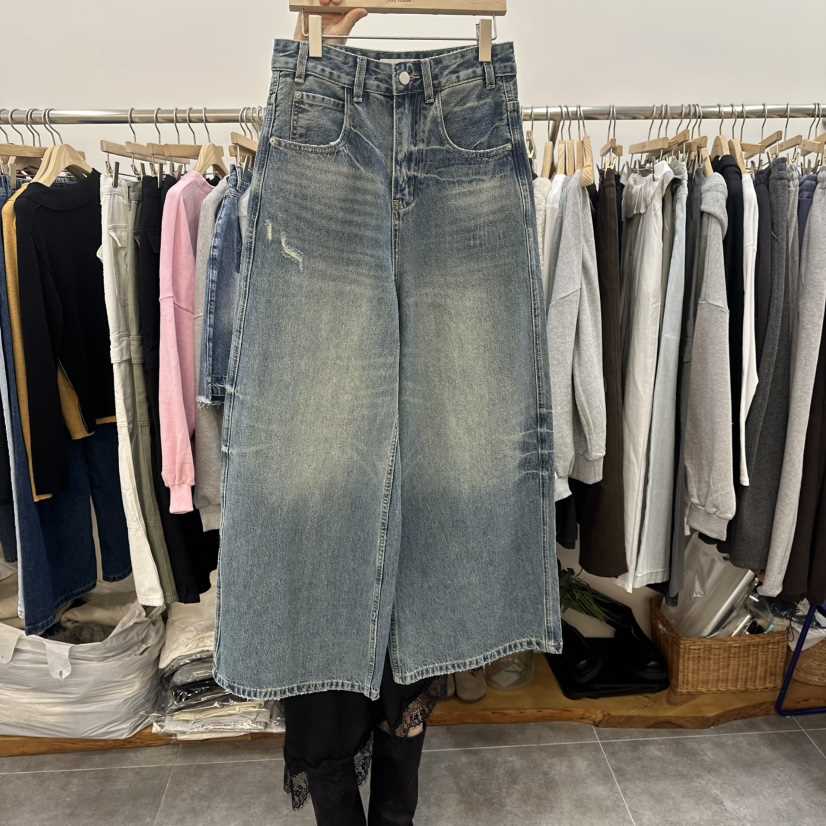 DELIGHT-L東大門代購女士新品人氣熱賣推薦26春夏牛仔褲DELIGHT-L牛仔褲