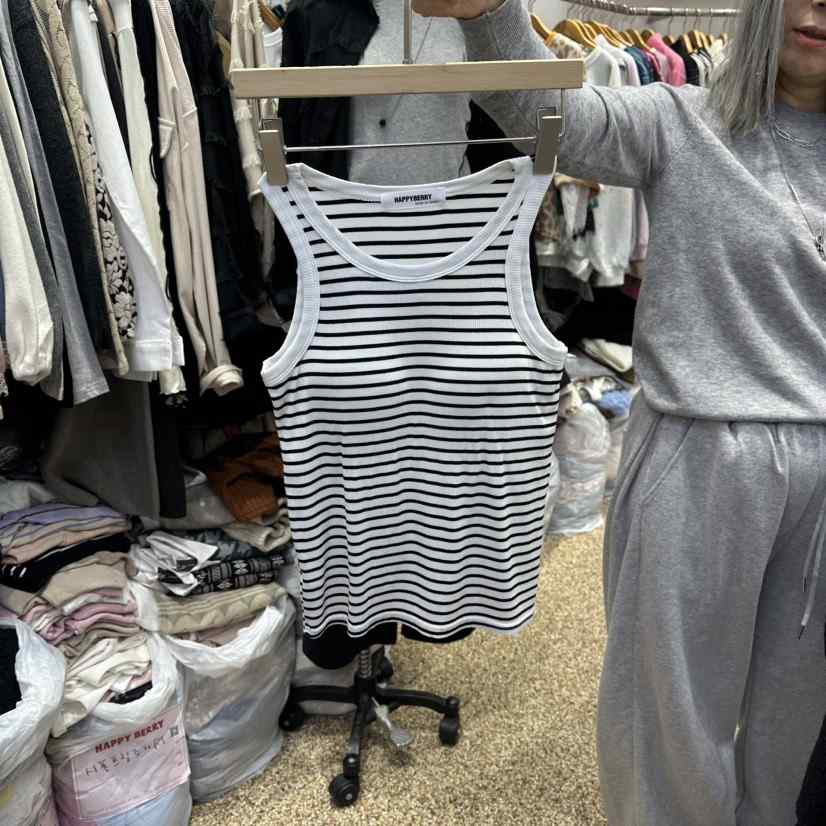 HAPPYBERRY東大門代購女裝新品職業真品休閑時尚吊帶背心HAPPYBERRY吊帶/背心