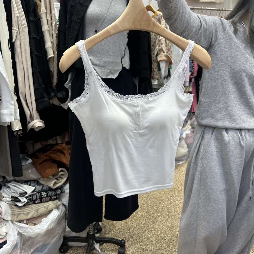 HAPPYBERRY東大門直郵女裝新品職業26春夏真品休閑吊帶背心HAPPYBERRY吊帶/背心