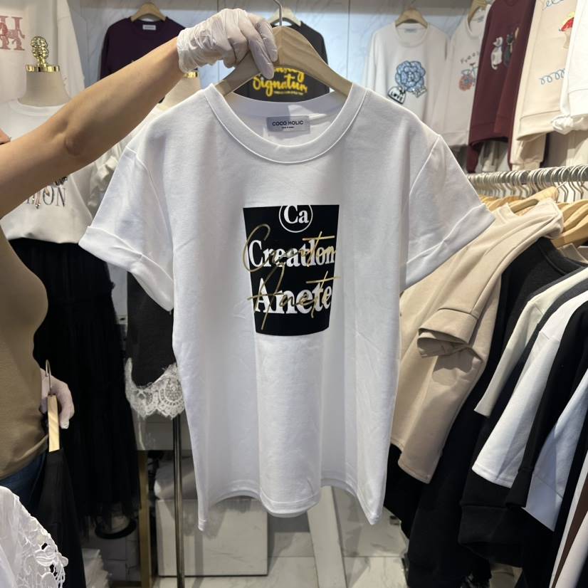 COCO HOLIC東大門直郵女裝新品休閑推薦時尚真品職業T恤COCO HOLICT恤